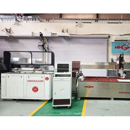 90k-100k Psi Waterjet Cutting Machine