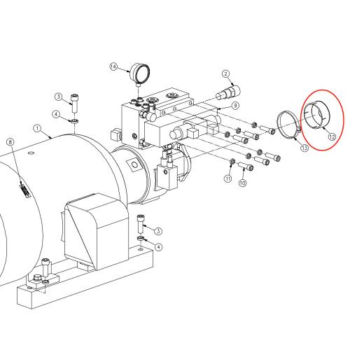 05050687 Cap, Recirculation Pump Shaft