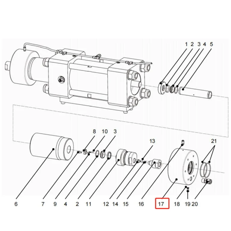 1004316 HP Flange 