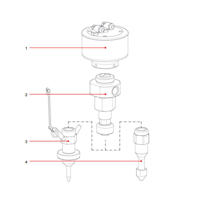 1019894 Abrasive Cutting Head Assembly